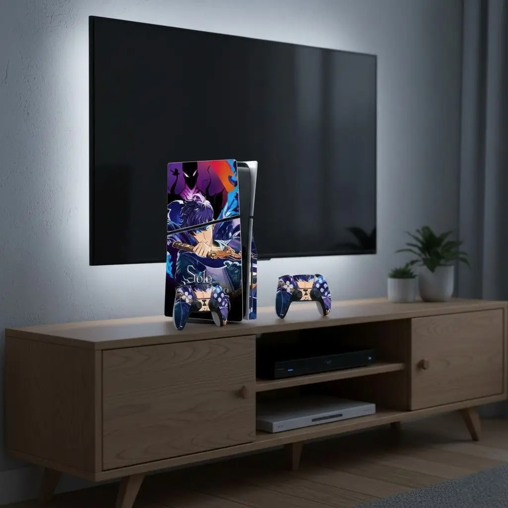 Autocollant PS5 Slim Disc Solo Leveling – Image 2