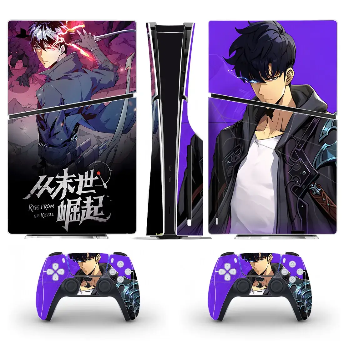 Autocollant PS5 Slim Disc Solo Leveling – Image 3