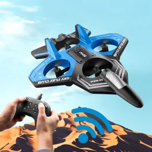 Avion de chasse à quatre axes télécommandé