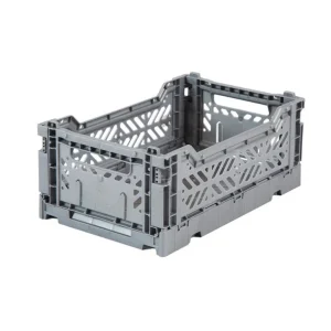 Ay-Kasa - Caisse Pliante - Gris||Ay-Kasa - Folding Crate - Grey