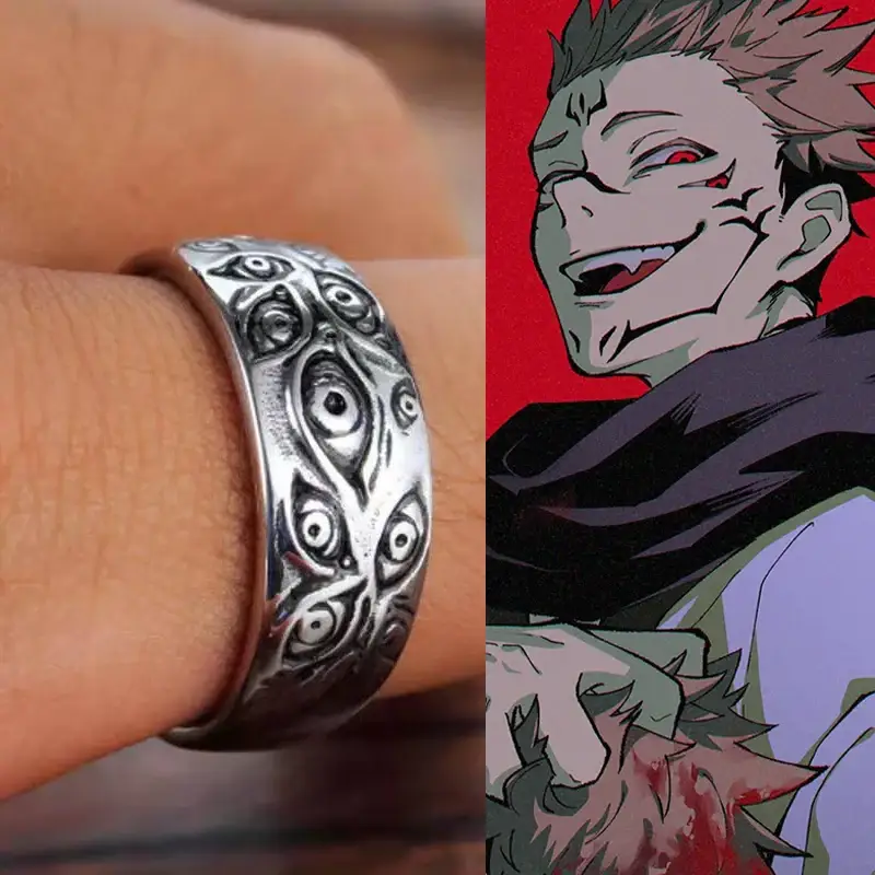 Bague Anime Jujutsu Kaisen Ryomen Sukuna – Image 4