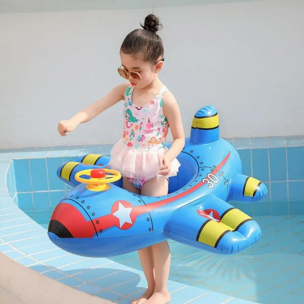 Bateau Avion Gonflable Natation pour Bébé – Image 5
