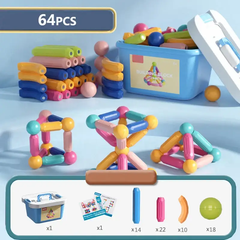 Bâtons magnétiques Jouets de construction – Image 6