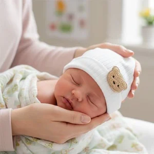 Bonnet bébé | Douceur Hivernale