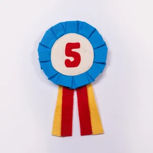 Franny Kids - Écusson d'Âge - Bright Blue||Franny Kids - Age Badges - Bright Blue