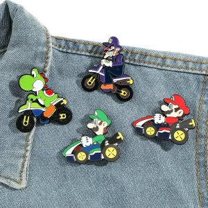 Broches Pin's Mario Kart Lot 4 Pcs
