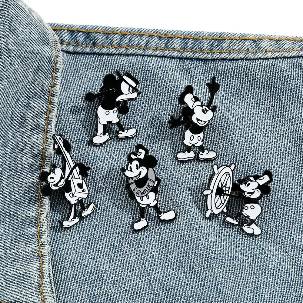 Broches Pin's Mickey Mouse Lot 5 Pcs