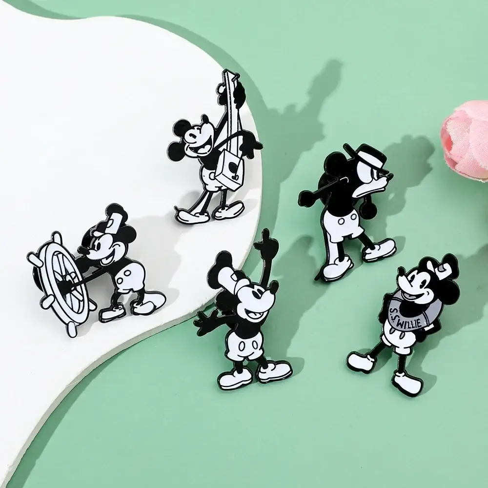Broches Pin's Mickey Mouse Lot 5 Pcs – Image 2