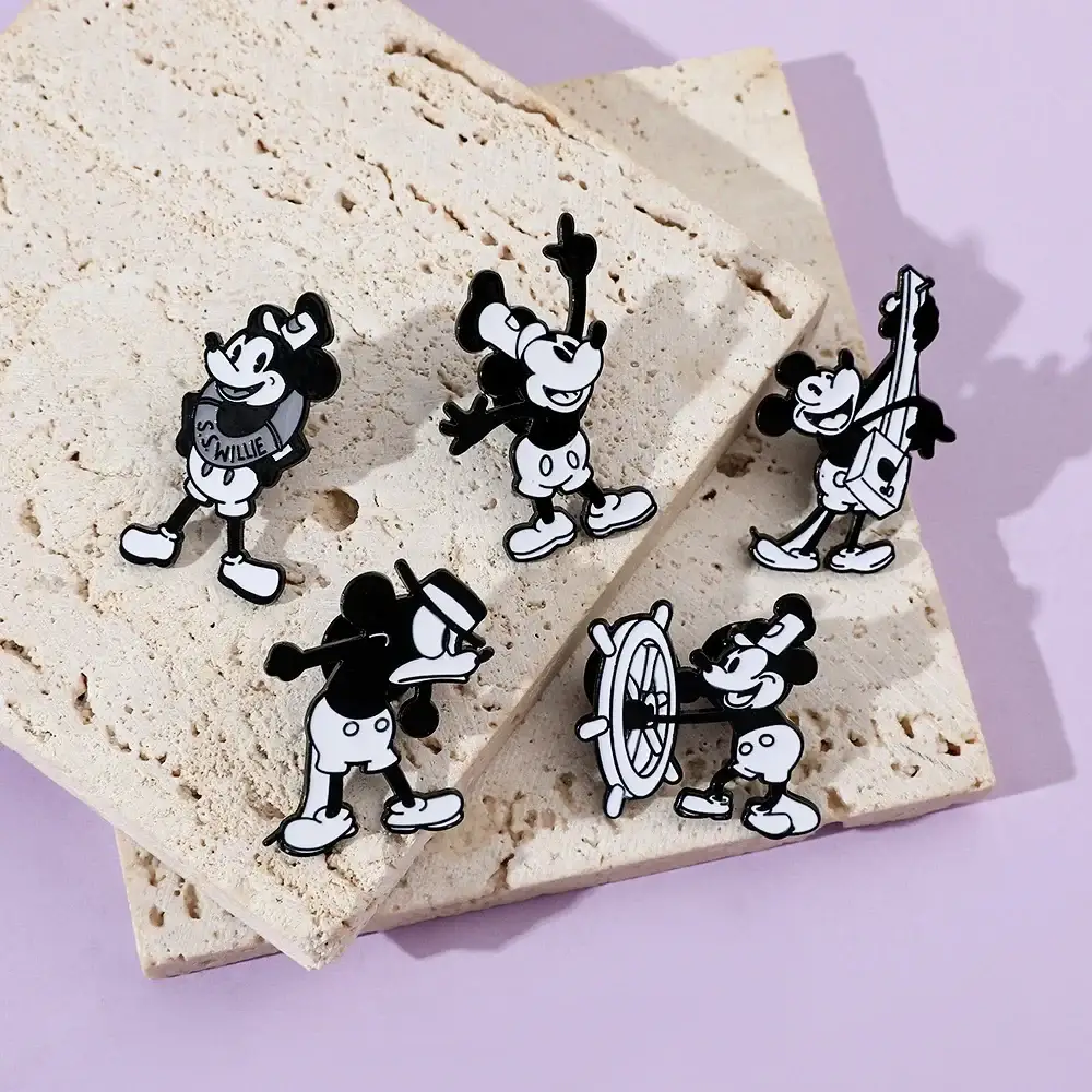 Broches Pin's Mickey Mouse Lot 5 Pcs – Image 4