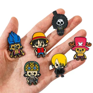 Broches Pin's Monckeu D Luffy Lot 9 Pcs