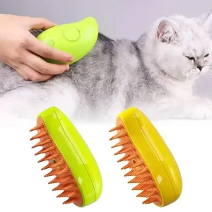 Brosse à vapeur pour chat