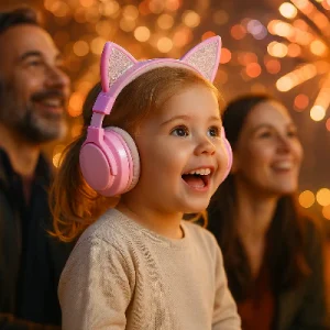 Casque Anti-bruit Bébé | Chaton Pliable