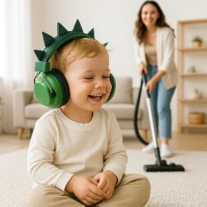 Casque anti-bruit Bébé | Dino Pliable