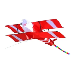 Cerf-volant haute qualité Avion rouge 3D