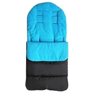 Chancelière poussette | Intérieur soyeux et chaleur noble