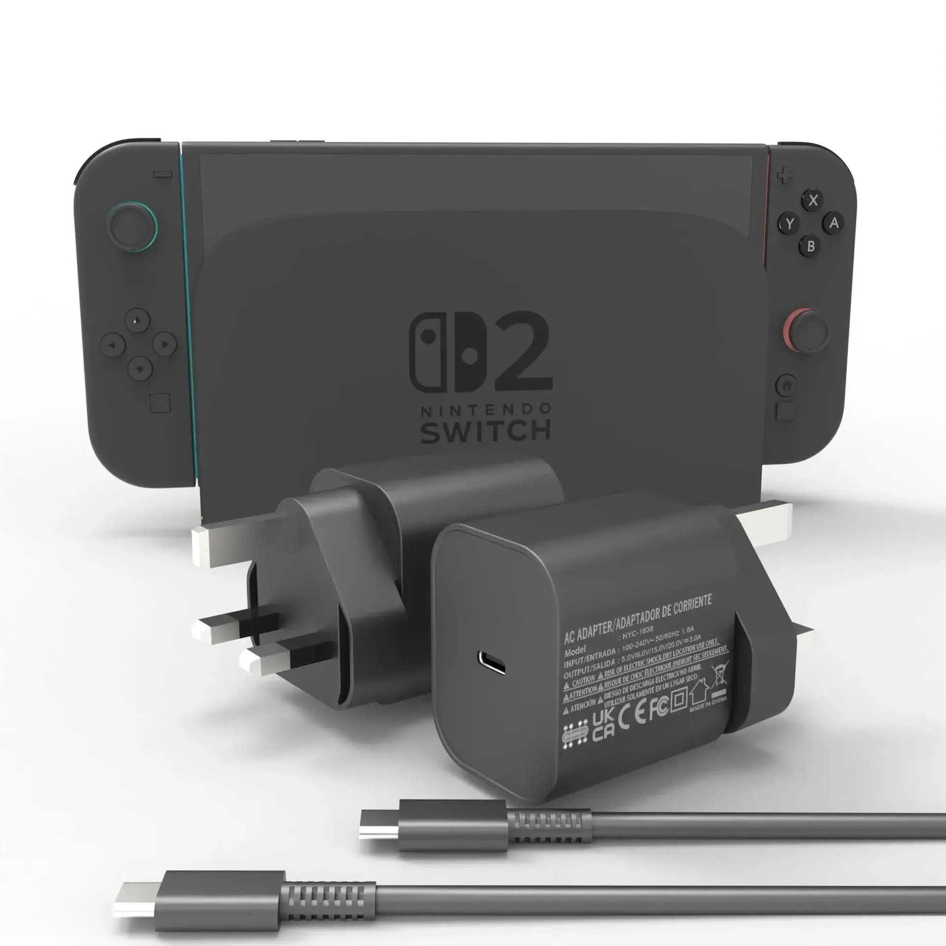 Charge rapide secteur Nintendo Switch 2 – Image 4