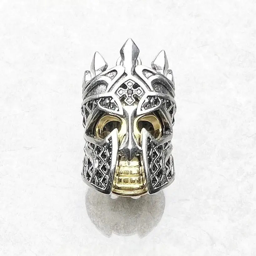 Charm Pendentif Crane Guerrier Royal