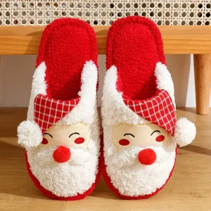 Chaussons Hiver Père Noel