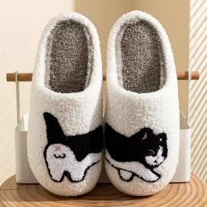 Chaussons mignons petit chat