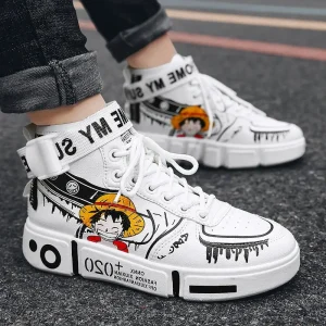 Chaussures Basket Anime One Piece Luffy