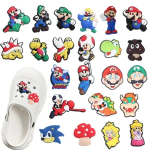 Clips pour chaussures Mario Bros Series
