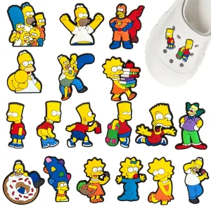 Clips pour chaussures Simpson