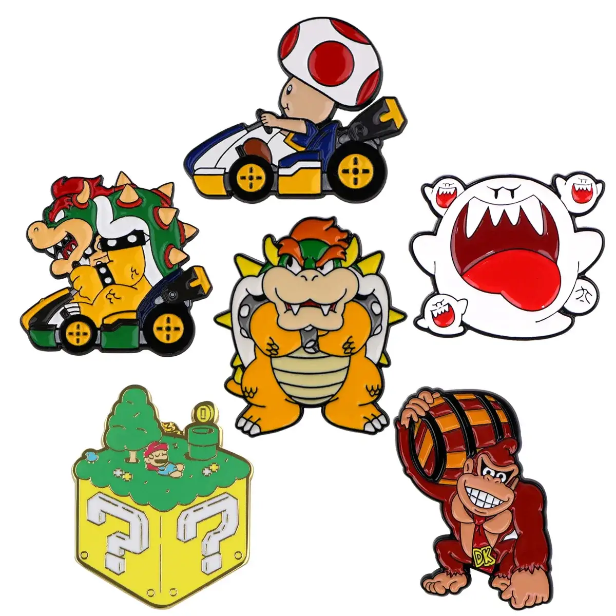 Collection Pin's Super Mario World