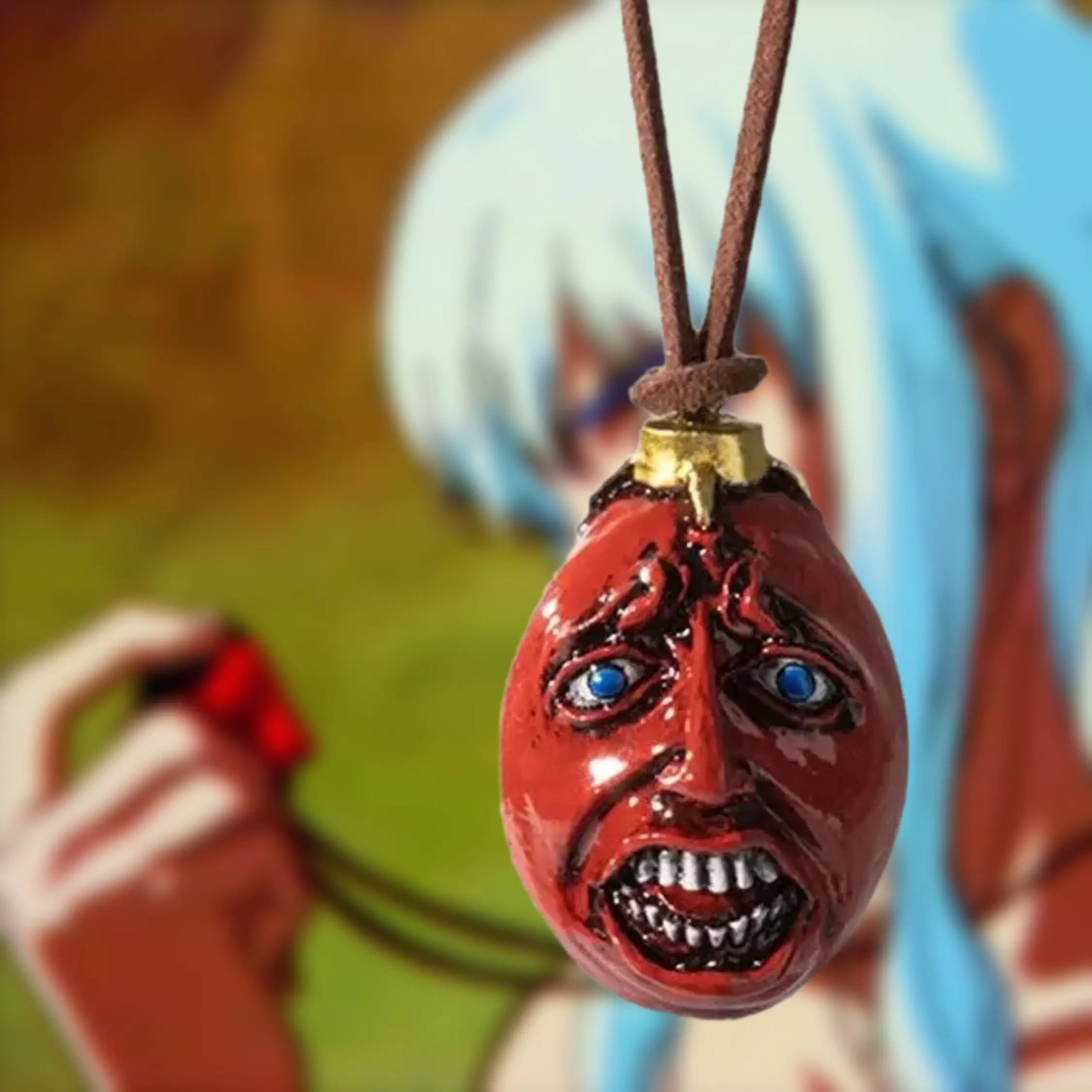 Collier Berserk Rouge Behelit