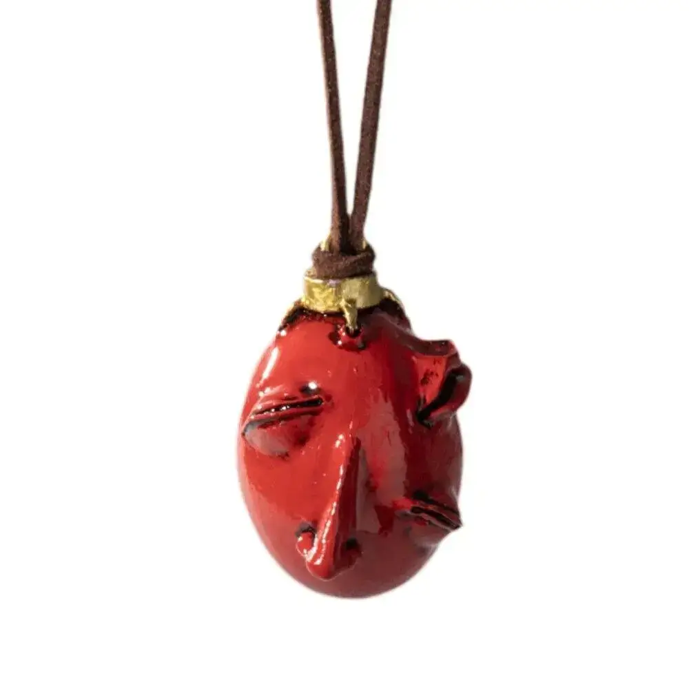 Collier Berserk Rouge Behelit – Image 8