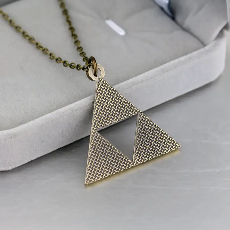 Collier Pendentif Zelda Triforce – Image 3