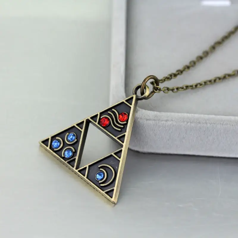 Collier Pendentif Zelda Triforce – Image 4
