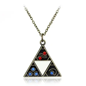 Collier Pendentif Zelda Triforce