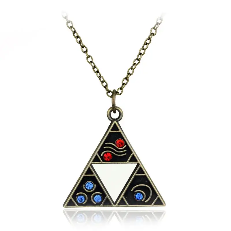 Collier Pendentif Zelda Triforce