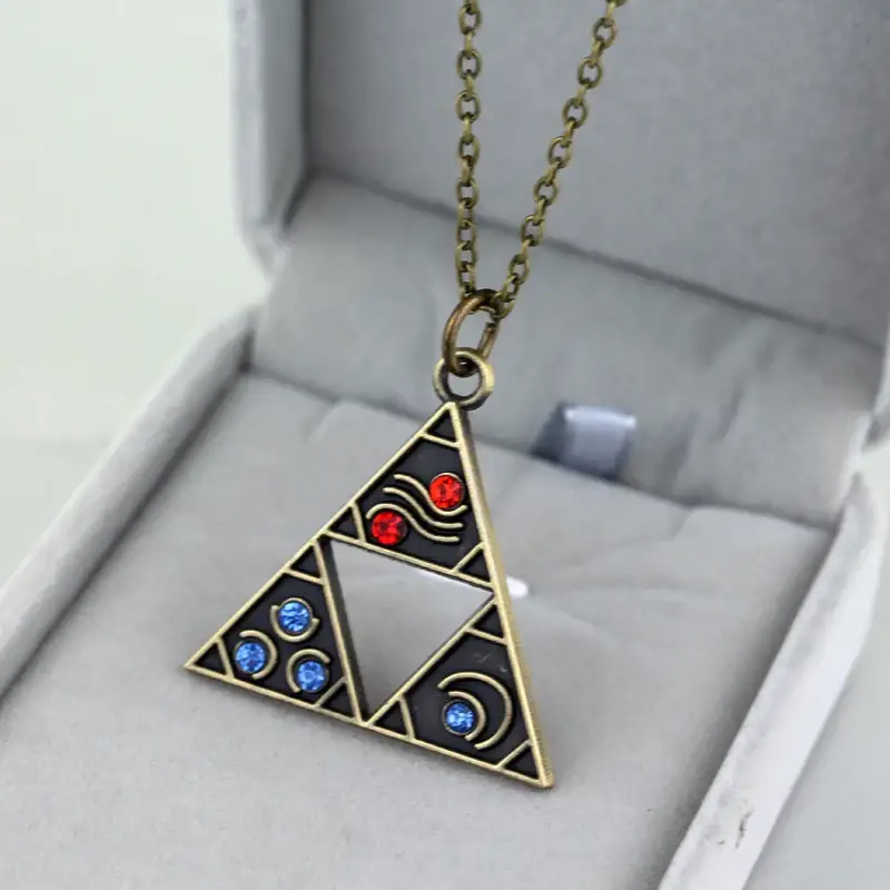 Collier Pendentif Zelda Triforce – Image 6