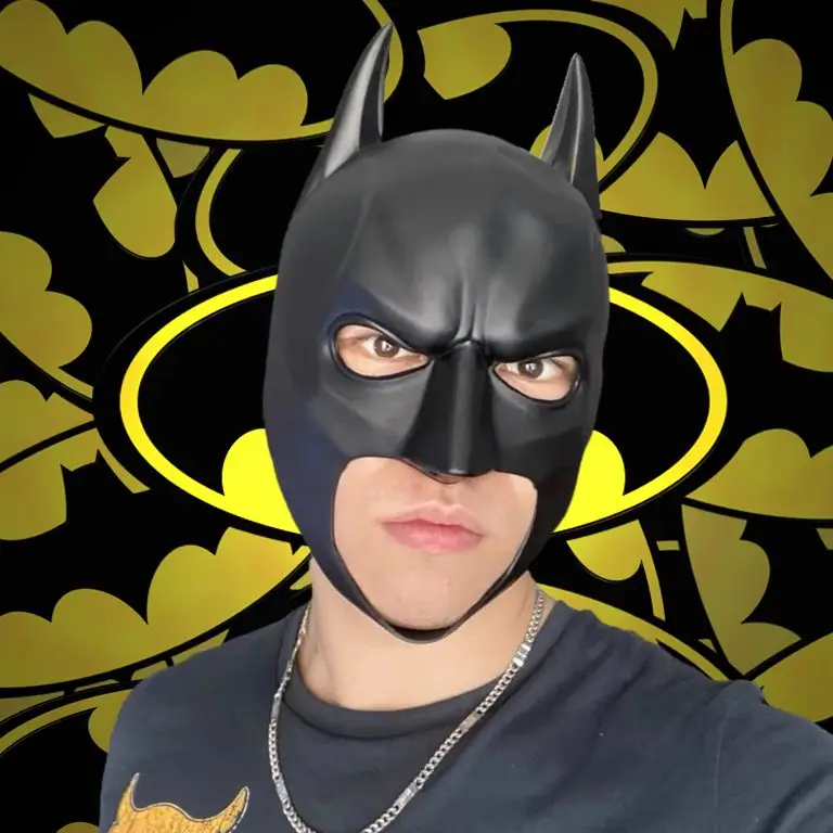 Cosplay Masque Batman Unisexe