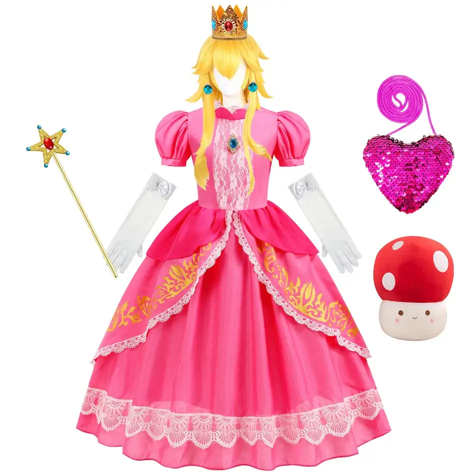 Cosplay Robe Princesse Peach