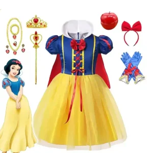 Costume Robe Blanche Neige