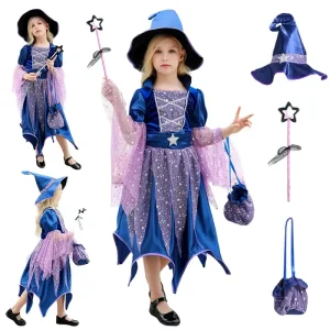 Costume sorcière fille Halloween