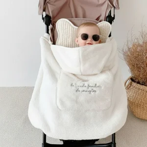 Couverture de portage | FleeceFabric™ 3 en 1 – Chaude & Ultra Douce