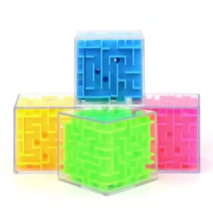 Cube Magique Labyrinthe 3D Puzzle Transparent Six Faces
