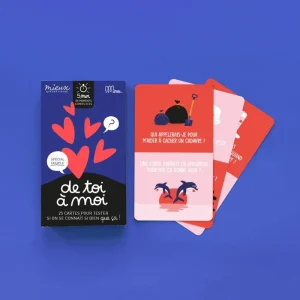 DE TOI A MOI - Spécial Couple - 25 cartes pour tester si on se connaît si bien que ça !