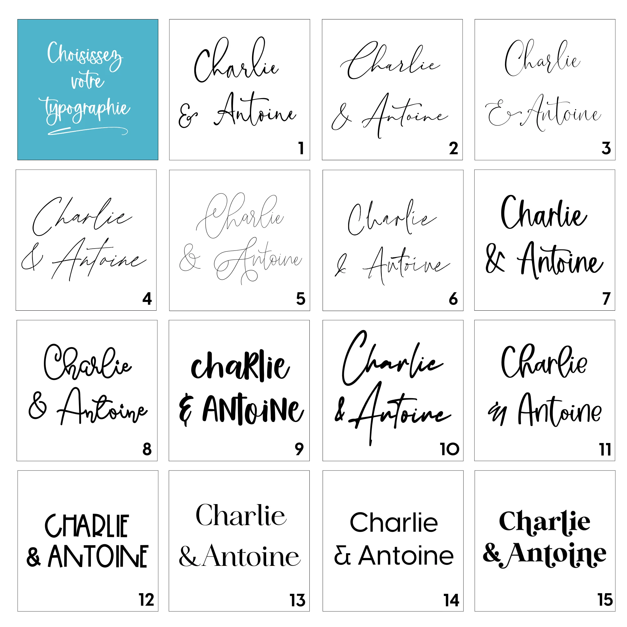 Urne en carton personnalisée - Couronne de fleurs | Urne mariage, baptême, communion, anniversaire, départ à la retraite – Image 6