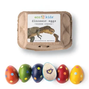 Eco-Kids - Crayons de Cire - Oeufs de Dinosaures||Eco-Kids - Beewax Crayons - Dinosaur Eggs