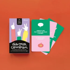 DIS-MOI COMBIEN - 25 cartes pour multiplier les occasions de parler de soi !
