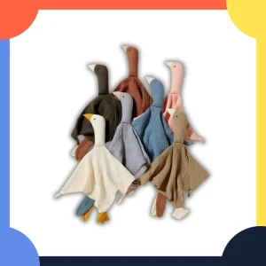 Doudou bébé fille | Olympe la douce oie