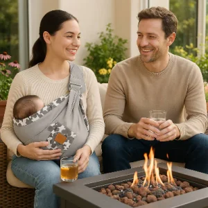 ÉCHARPE DE PORTAGE BÉBÉ | WRAPY™