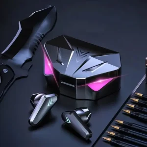 Ecouteurs sans fil avec micro et positionnement du son