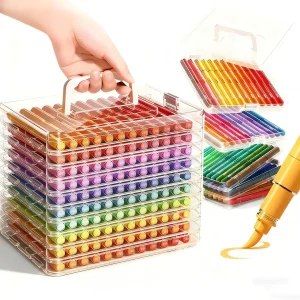 Ensemble Feutres Brosses Acryliques