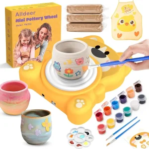Ensemble Roue Poterie Pour Enfants