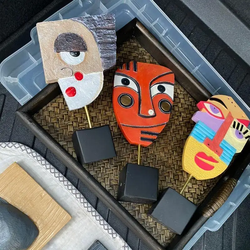 Figurines Décoratives Visages en résine Art Picasso – Image 4